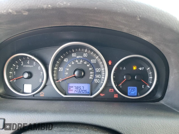 2007 Hyundai Veracruz GLS with VIN KM8NU73C47U016547, listed as a Copart auction lot 78828504 with 143,205 mi miles and Clean Title. Bid and sale history available at DreamBid. Image 9.
