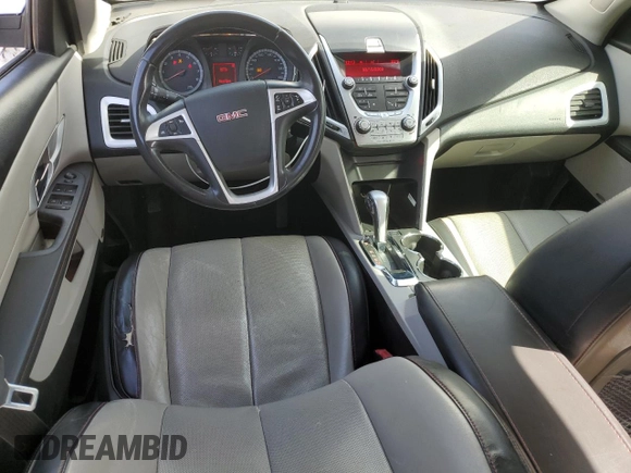 2010 GMC Terrain SLT-1 with VIN 2CTALFEW6A6340360, listed as a Copart auction lot 49709125 with 93,581 mi miles and Salvage title. Bid and sale history available at DreamBid. Image 8.
