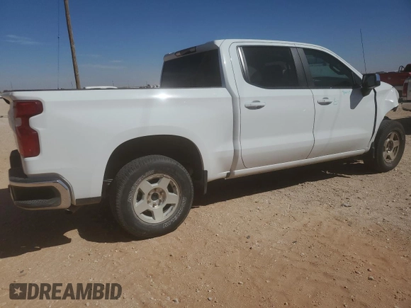 2024 Chevrolet Silverado 1500 LT with VIN 2GCPACED8R1190690, listed as a Copart auction lot 46553725 with 16,601 mi miles and Salvage Title. Bid and sale history available at DreamBid. Image 3.