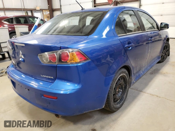 2017 Mitsubishi Lancer ES with VIN JA32U2FU9HU602708, listed as a Copart auction lot 42371412 with 79,553 mi miles and Salvage Title. Bid and sale history available at DreamBid. Image 4.