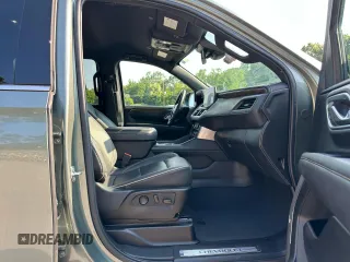 2023 Chevrolet Suburban Premier with VIN 1GNSCFKD0PR550962, listed as a Copart auction lot 63825105 with 24,722 mi miles and Salvage title. Bid and sale history available at DreamBid. Image 8.
