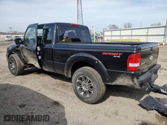 2008 Ford Ranger XLT with VIN 1FTZR45E98PA09775, listed as a Copart auction lot 50246175 with 140,659 mi miles and Salvage Title. Bid and sale history available at carsss.com. Image 2.