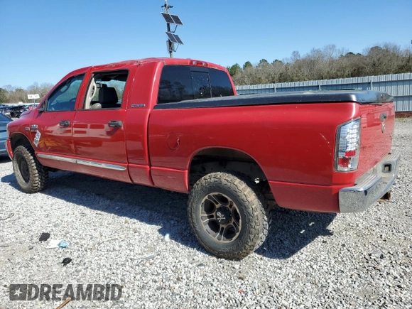 2007 Dodge 2500 SLT with VIN 3D7KS29D87G793547, listed as a Copart auction lot 49229755 with 227,978 mi miles and Salvage Title. Bid and sale history available at carsss.com. Image 2.