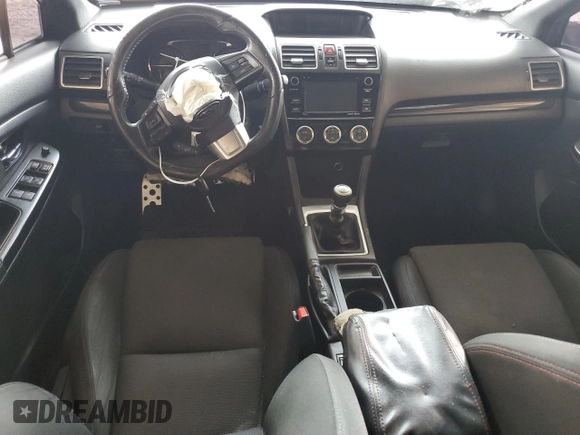 2017 Subaru WRX Premium with VIN JF1VA1E6XH9805863, listed as a Copart auction lot 52076125 with 81,625 mi miles and Salvage Title. Bid and sale history available at carsss.com. Image 8.