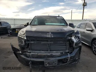 2021 Chevrolet Tahoe RST with VIN 1GNSKRKT8MR285506, listed as a Copart auction lot 43118385 with 84,201 mi miles and Salvage Title. Bid and sale history available at carsss.com. Image 5.