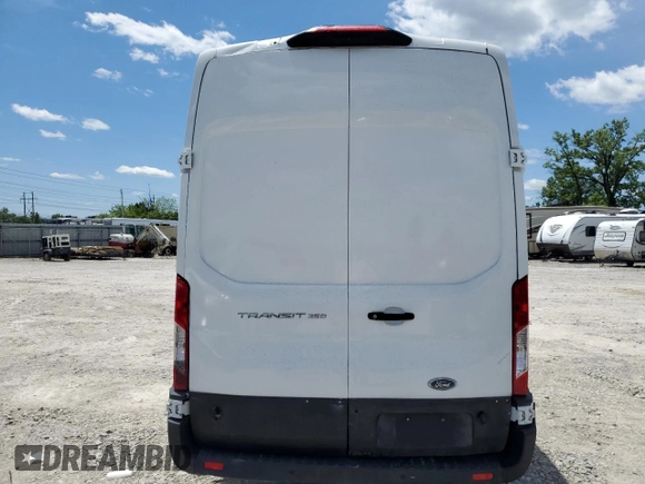 2020 Ford Transit Cargo with VIN 1FTBW3X84LKA88502, listed as a Copart auction lot 58416535 with 132,693 mi miles and Clean title. Bid and sale history available at DreamBid. Image 6.