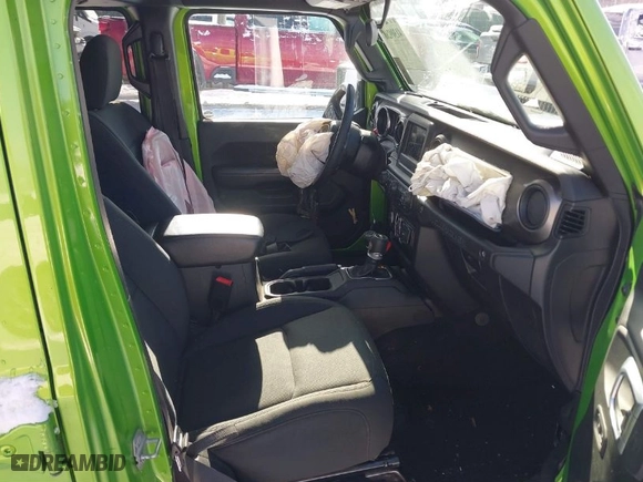 2019 Jeep Wrangler Unlimited Sport with VIN 1C4HJXDG6KW578717, listed as a IAAI auction lot 41309268 with 56,653 mi miles. Bid and sale history available at carsss.com. Image 5.