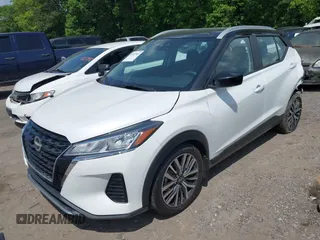 2023 Nissan Kicks SV with VIN 3N1CP5CV5PL548184, listed as a IAAI auction lot 42052583 with 43,214 mi miles and . Bid and sale history available at DreamBid. Image 2.