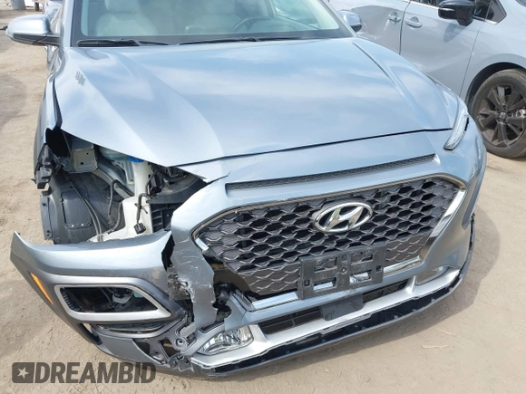 2019 Hyundai Kona Ultimate with VIN KM8K53A58KU198498, listed as a IAAI auction lot 42046679 with 57,327 mi miles and . Bid and sale history available at carsss.com. Image 6.
