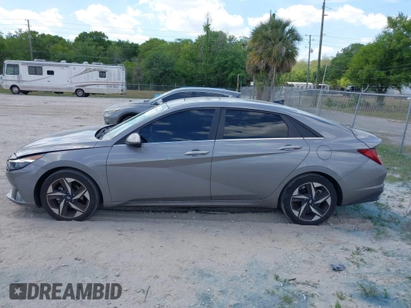 2021 Hyundai Elantra Limited with VIN KMHLP4AG0MU112299, listed as a IAAI auction lot 41904519 with 58,541 mi miles and . Bid and sale history available at DreamBid. Image 14.