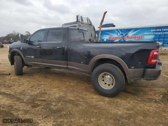 2019 Ram 3500 Longhorn with VIN 3C63RRKL5KG555465, listed as a Copart auction lot 44259325 with 116,902 mi miles and Salvage Title. Bid and sale history available at carsss.com. Image 2.