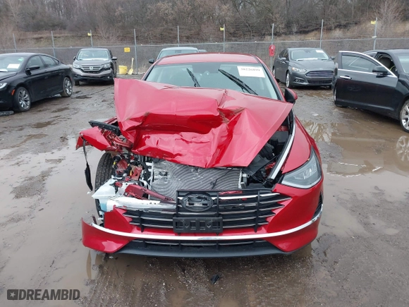 2022 Hyundai Sonata SE with VIN 5NPEG4JA6NH142900, listed as a IAAI auction lot 38226899 with 14,930 mi miles. Bid and sale history available at carsss.com. Image 11.