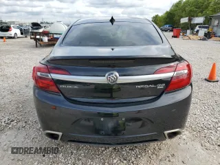 2015 Buick Regal GS with VIN 2G4GT5GX7F9143687, listed as a Copart auction lot 69527284 with 99,826 mi miles and Salvage Title. Bid and sale history available at DreamBid. Image 6.