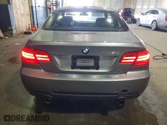 2011 BMW 3 Series 335is with VIN WBAKG1C56BE599457, listed as a Copart auction lot 52412655 with 134,497 mi miles and Clean title. Bid and sale history available at DreamBid. Image 6.
