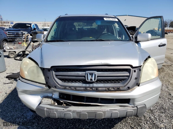 2004 Honda Pilot EX with VIN 2HKYF18504H620508, listed as a Copart auction lot 46861655 with 270,975 mi miles and Salvage Title. Bid and sale history available at carsss.com. Image 5.