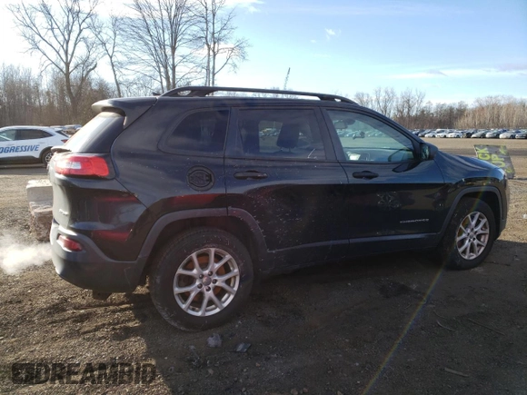 2016 Jeep Cherokee Altitude with VIN 1C4PJMAB9GW199835, listed as a Copart auction lot 87024904 with 128,429 mi miles and Salvage title. Bid and sale history available at DreamBid. Image 3.