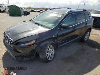 2017 Jeep Cherokee Limited with VIN 1C4PJMDS8HW599740, listed as a Copart auction lot 51769825 with 53,019 mi miles and Salvage Title. Bid and sale history available at carsss.com. Image 1.