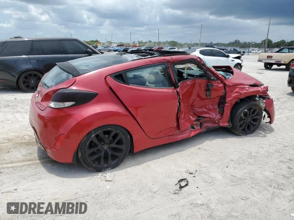 2013 Hyundai Veloster w/Gray Int с VIN KMHTC6AD1DU085546, выставлен на аукционе Copart как лот 58467755 с пробегом 130 932 миль миль и Списание • Salvage title. История ставок и продаж доступна на DreamBid. Изображение 3.