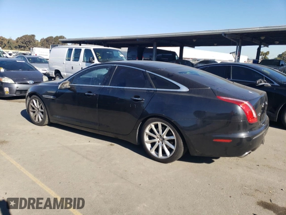 2012 Jaguar XJ with VIN SAJWA1CB7CLV33879, listed as a Copart auction lot 88708995 with Not provided miles and Salvage title. Bid and sale history available at DreamBid. Image 2.