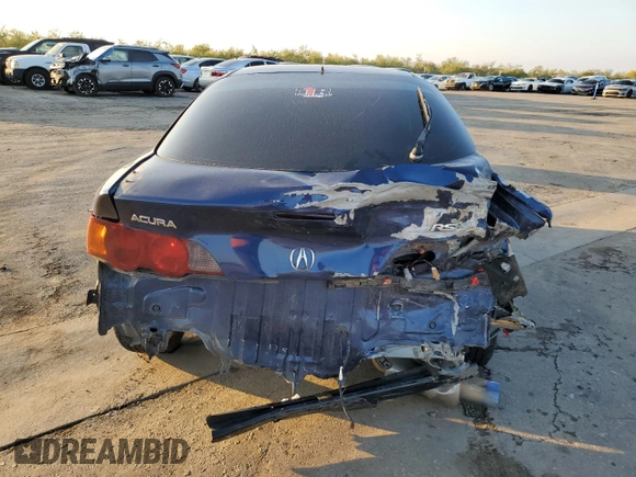 2002 Acura RSX Auto with VIN JH4DC54882C009129, listed as a Copart auction lot 82793244 with 182,269 mi miles and Salvage Title. Bid and sale history available at carsss.com. Image 6.