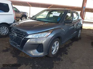 2021 Nissan Kicks S with VIN 3N1CP5BV0ML488506, listed as a IAAI auction lot 41662920 with 71,851 mi miles. Bid and sale history available at carsss.com. Image 2.