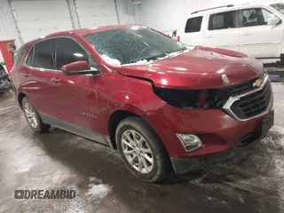 2020 Chevrolet Equinox LT with VIN 3GNAXUEV9LS503297, listed as a IAAI auction lot 41732877 with 150,230 mi miles. Bid and sale history available at carsss.com. Image 1.