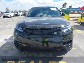 2025 Land Rover Range Rover Velar Dynamic SE with VIN SALYL2EX8SA810607, listed as a IAAI auction lot 41568626 with 565 mi miles. Bid and sale history available at carsss.com. Image 6.