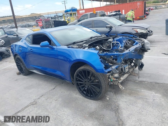 2018 Chevrolet Camaro ZL1 with VIN 1G1FK1R64J0115583, listed as a IAAI auction lot 41998052 with Not Provided miles and . Bid and sale history available at DreamBid. Image 1.