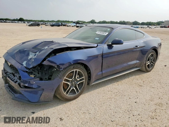 2020 Ford Mustang EcoBoost with VIN 1FA6P8TH2L5171366, listed as a Copart auction lot 57659925 with 86,361 mi miles and Non repairable. Bid and sale history available at DreamBid. Image 1.