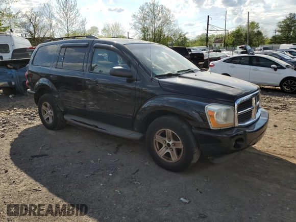 2004 Dodge Durango SLT with VIN 1D4HB48N84F178765, listed as a Copart auction lot 55421445 with 160,548 mi miles and Salvage title. Bid and sale history available at DreamBid. Image 4.