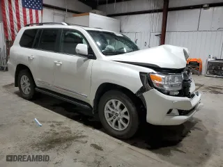 2020 Toyota Land Cruiser with VIN JTMCY7AJ6L4094257, listed as a Copart auction lot 80455154 with 47,702 mi miles and Salvage Title. Bid and sale history available at carsss.com. Image 4.