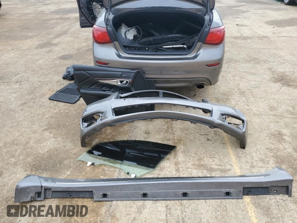 2015 Infiniti Q70 z VIN JN1BY1PR6FM831034, wystawiony jako Copart lot #51889835 z przebiegiem 128 220 mil mil oraz Szkoda całkowita • Salvage title. Historia ofert i sprzedaży dostępna na DreamBid. Obrazek 12.