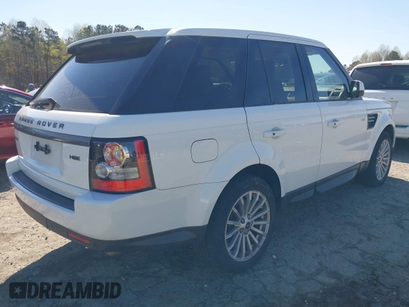 2012 Land Rover Range Rover Sport HSE with VIN SALSF2D40CA745158, listed as a IAAI auction lot 41846123 with 142,927 mi miles. Bid and sale history available at carsss.com. Image 4.