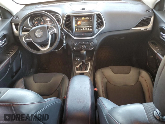 2015 Jeep Cherokee Trailhawk z VIN 1C4PJMBB9FW626895, wystawiony jako Copart lot #54787895 z przebiegiem 108 339 mil mil oraz Szkoda całkowita • Salvage title. Historia ofert i sprzedaży dostępna na DreamBid. Obrazek 8.