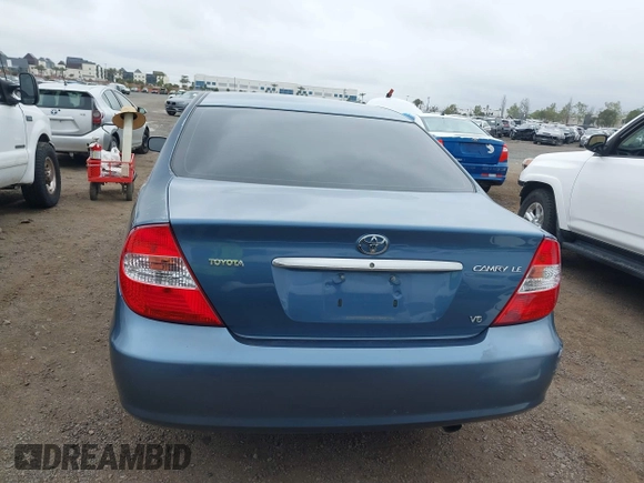 2004 Toyota Camry LE with VIN 4T1BF32K54U572537, listed as a IAAI auction lot 41850322 with 167,076 mi miles and . Bid and sale history available at DreamBid. Image 16.