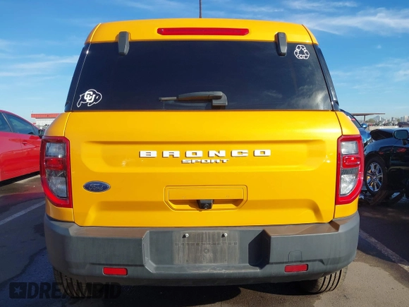 2022 Ford Bronco Sport Big Bend z VIN 3FMCR9B6XNRD50828, wystawiony jako IAAI lot #41653669 z przebiegiem 37 859 mil mil oraz . Historia ofert i sprzedaży dostępna na DreamBid. Obrazek 17.