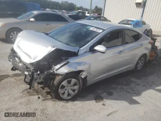 2016 Hyundai Elantra Value Edition with VIN KMHDH4AE1GU512196, listed as a Copart auction lot 79673624 with 0 mi miles and Salvage Title. Bid and sale history available at carsss.com. Image 1.