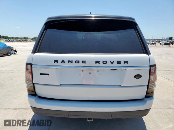 2016 Land Rover Range Rover HSE with VIN SALGS2KF4GA259951, listed as a Copart auction lot 61177005 with 126,560 mi miles and Clean title. Bid and sale history available at DreamBid. Image 6.
