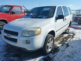 2007 Chevrolet Uplander LS Fleet with VIN 1GNDV23177D173432, listed as a IAAI auction lot 41410144 with 162,698 mi miles. Bid and sale history available at carsss.com. Image 2.