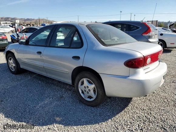 2004 Chevrolet Cavalier with VIN 1G1JC52F347283896, listed as a Copart auction lot 45800065 with 44,579 mi miles and Clean Title. Bid and sale history available at carsss.com. Image 2.