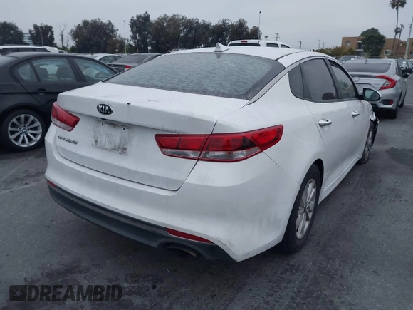 2017 Kia Optima LX with VIN 5XXGT4L37HG151723, listed as a IAAI auction lot 42024328 with 102,257 mi miles and . Bid and sale history available at DreamBid. Image 4.
