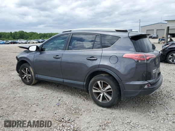 2018 Toyota RAV4 XLE with VIN JTMWFREV3JJ168194, listed as a Copart auction lot 56937675 with 82,589 mi miles and Salvage title. Bid and sale history available at DreamBid. Image 2.