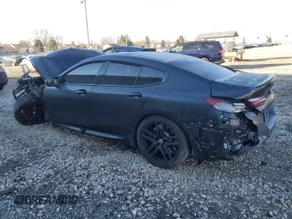 2023 BMW M8 Competition with VIN WBSGV0C03PCL58156, listed as a Copart auction lot 43022245 with 0 mi miles and Salvage Title. Bid and sale history available at carsss.com. Image 2.