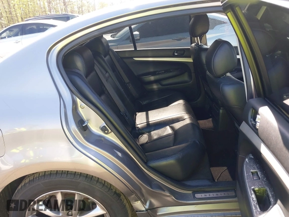 2007 Infiniti G35 G35x with VIN JNKBV61F47M808031, listed as a IAAI auction lot 42083175 with 191,332 mi miles and . Bid and sale history available at DreamBid. Image 8.