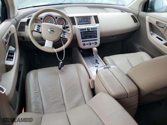 2007 Nissan Murano SL with VIN JN8AZ08T27W516493, listed as a Copart auction lot 74362214 with 67,007 mi miles and Salvage Title. Bid and sale history available at carsss.com. Image 8.