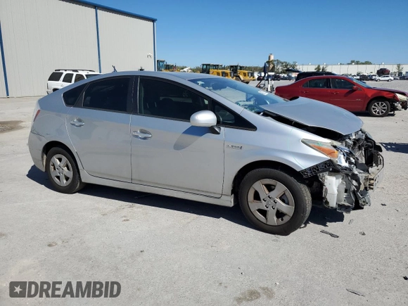 2011 Toyota Prius I with VIN JTDKN3DUXB5331666, listed as a Copart auction lot 48072425 with 121,395 mi miles and Salvage Title. Bid and sale history available at DreamBid. Image 4.
