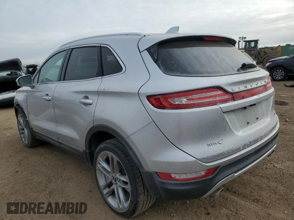 2018 Lincoln MKC Reserve with VIN 5LMTJ3DH6JUL00544, listed as a Copart auction lot 41701355 with 24,453 mi miles and Salvage Title. Bid and sale history available at DreamBid. Image 2.