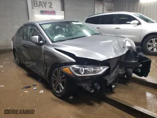 2018 Hyundai Elantra Value Edition with VIN KMHD84LF0JU525342, listed as a Copart auction lot 45087265 with 90,315 mi miles and Salvage Title. Bid and sale history available at carsss.com. Image 4.