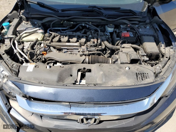 2018 Honda Civic Sedan EX-T with VIN JHMFC1F38JX030332, listed as a Copart auction lot 53783835 with 58,968 mi miles and Salvage Title. Bid and sale history available at carsss.com. Image 11.