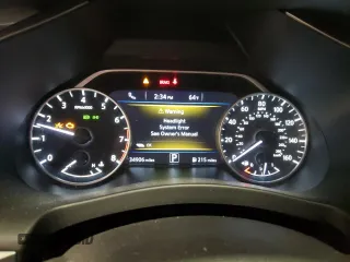 2020 Nissan Murano SV with VIN 5N1AZ2BS3LN170439, listed as a Copart auction lot 50341155 with 34,906 mi miles and Salvage Title. Bid and sale history available at DreamBid. Image 9.